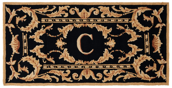 Safavieh Cambridge Monogram Hand Hooked Polypropylene Rug MON219C-36