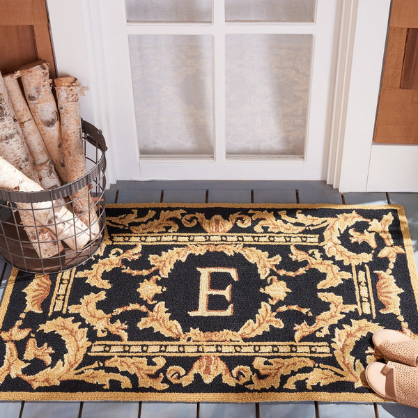 Safavieh Cambridge Monogram Hand Hooked Polypropylene Rug MON219E-24