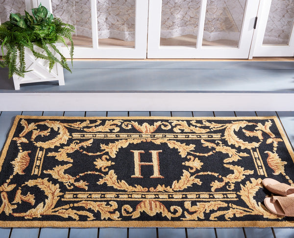 Safavieh Cambridge Monogram Hand Hooked Polypropylene Rug MON219H-36