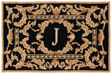 Safavieh Cambridge Monogram Hand Hooked Polypropylene Rug MON219J-24