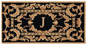Safavieh Cambridge Monogram Hand Hooked Polypropylene Rug MON219J-36
