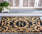 Safavieh Cambridge Monogram Hand Hooked Polypropylene Rug MON219N-36