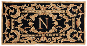 Safavieh Cambridge Monogram Hand Hooked Polypropylene Rug MON219N-36