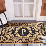 Safavieh Cambridge Monogram Hand Hooked Polypropylene Rug MON219P-24