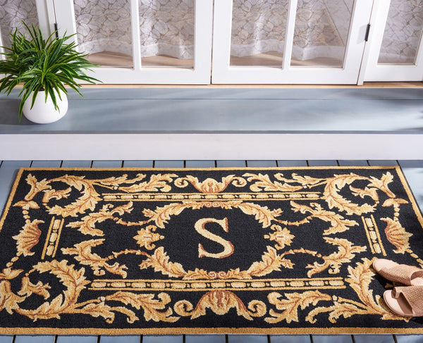 Safavieh Cambridge Monogram Hand Hooked Polypropylene Rug MON219S-36