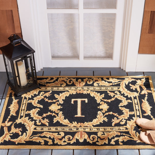 Safavieh Cambridge Monogram Hand Hooked Polypropylene Rug MON219T-24
