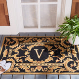 Safavieh Cambridge Monogram Hand Hooked Polypropylene Rug MON219V-24