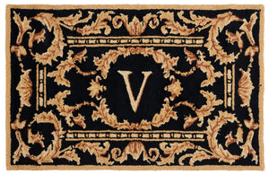 Safavieh Cambridge Monogram Hand Hooked Polypropylene Rug MON219V-24