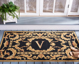 Safavieh Cambridge Monogram Hand Hooked Polypropylene Rug MON219V-36