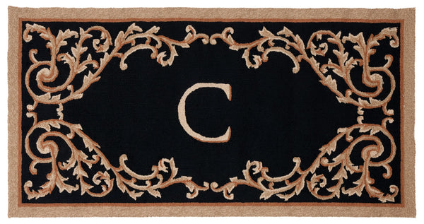 Safavieh Fontaine Monogram Hand Hooked Polypropylene Rug MON228C-36