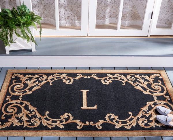 Safavieh Fontaine Monogram Hand Hooked Polypropylene Rug MON228L-36