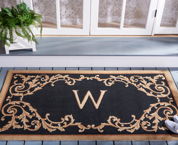 Safavieh Fontaine Monogram Hand Hooked Polypropylene Rug MON228W-36