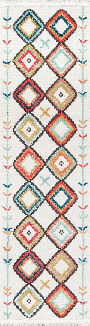 Momeni Monaco MOA-5 Machine Made Contemporary Moroccan Indoor Area Rug Multi 9'10" x 12'10" MONACMOA-5MTI9ACA
