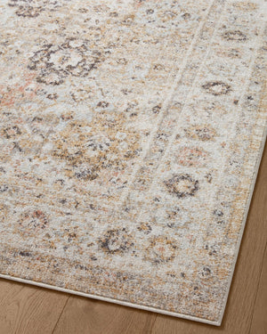 Loloi Loloi II Monroe MON-02 Traditional Power Loomed Rug Beige / Multi 11'-6" x 15'