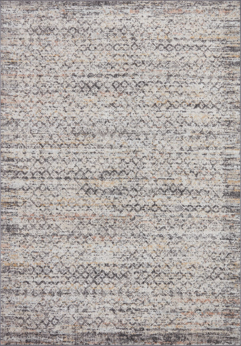 Loloi Loloi II Monroe MON-03 Traditional Power Loomed Rug Grey / Multi 11'-6" x 15'