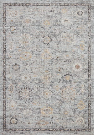 Loloi Loloi II Monroe MON-04 Traditional Power Loomed Rug Sky / Gold 11'-6" x 15'