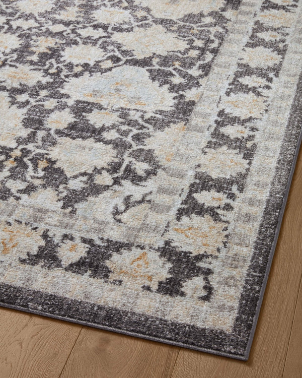Loloi Loloi II Monroe MON-05 Traditional Power Loomed Rug Charcoal / Natural 11'-6" x 15'