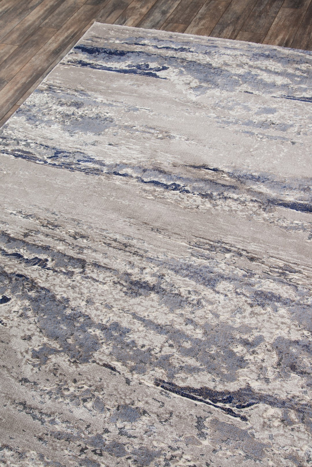 Momeni Monterey MO-08 Machine Made Contemporary Abstract Indoor Area Rug Blue 8'6" x 11'6" MONTEMO-08BLU86B6