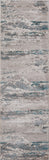 Momeni Monterey MO-08 Machine Made Contemporary Abstract Indoor Area Rug Teal 8'6" x 11'6" MONTEMO-08TEL86B6