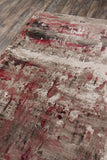 Momeni Monterey MO-09 Machine Made Contemporary Abstract Indoor Area Rug Red 8'6" x 11'6" MONTEMO-09RED86B6