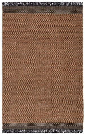 Jaipur Living Saanvi Natural Border Tan/ Black Area Rug (10'X14')