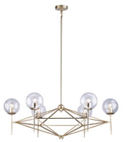 Bethel Gold Chandelier in Iron