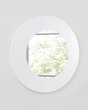 Delaney Mirror In High Gloss White Lacquer