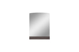 Whiteline Modern Living Berlin Rectangular Mirror In High Gloss Chestnut Grey MR1754-GRY