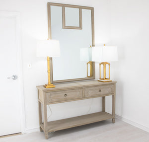 Zeugma MR402 Natural Oak Mirror