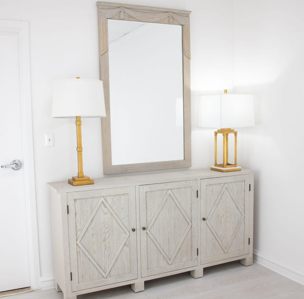 Zeugma MR403 Light Oak Mirror