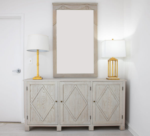 Zeugma MR403 Light Oak Mirror