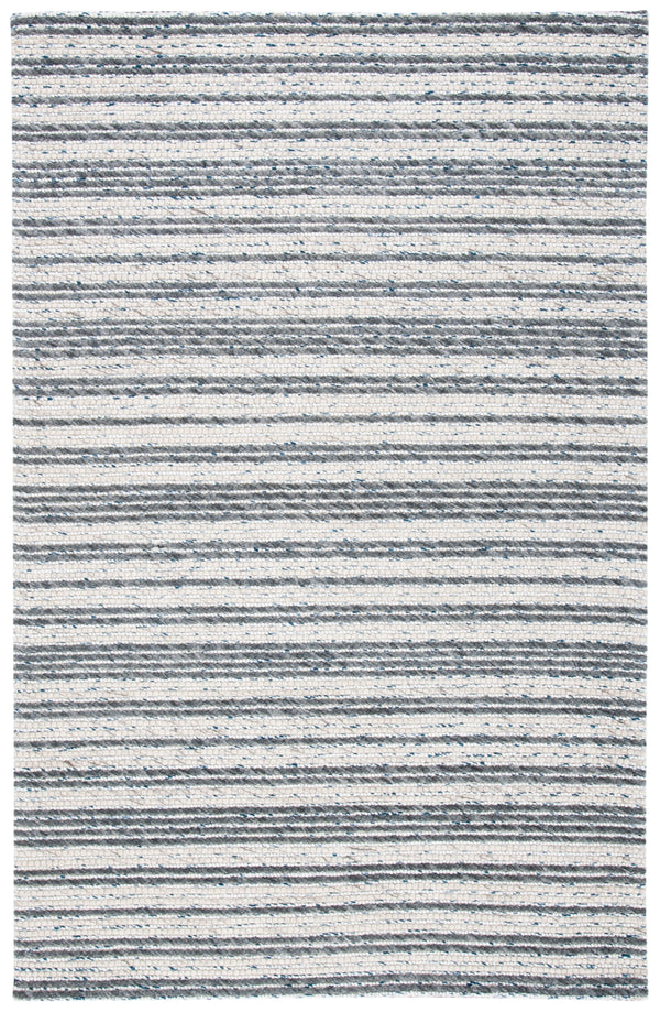 Safavieh Marbella 305 Hand Woven 50% Polyproplyne & 50% Wool Rug Ivory / Grey MRB305A-5