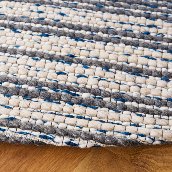 Safavieh Marbella 305 Hand Woven 50% Polyproplyne & 50% Wool Rug Ivory / Grey MRB305A-6R