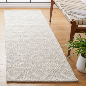 Safavieh Marbella 306 Hand Woven 100% Wool Pile Rug Ivory MRB306A-28