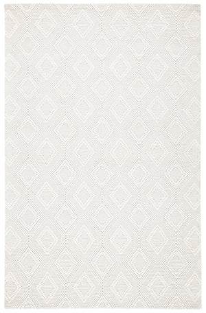 Safavieh Marbella 306 Hand Woven 100% Wool Pile Rug Ivory MRB306A-5