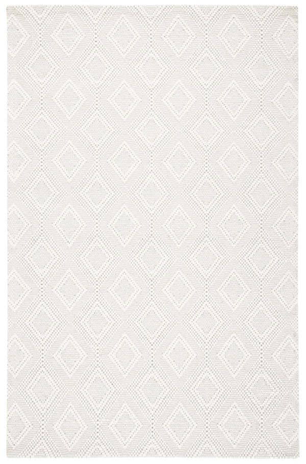 Safavieh Marbella 306 Hand Woven 100% Wool Pile Rug Ivory MRB306A-5