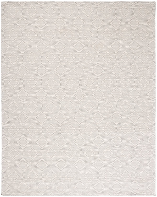 Safavieh Marbella 306 Hand Woven 100% Wool Pile Rug Ivory MRB306A-8