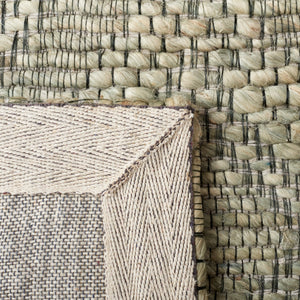 Safavieh Marbella 307 Hand Woven 100% Jute Pile Rug Grey / Sage MRB307F-5