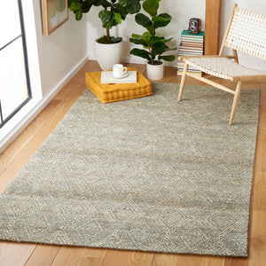 Safavieh Marbella 307 Hand Woven 100% Jute Pile Rug Grey / Sage MRB307F-5