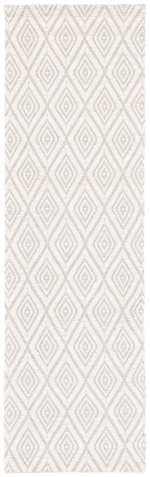 Safavieh Marbella 308 Hand Woven 100% Wool Pile Rug Light Blue / Ivory MRB308L-28