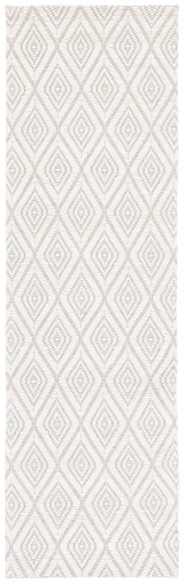 Safavieh Marbella 308 Hand Woven 100% Wool Pile Rug Light Blue / Ivory MRB308L-28