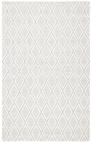Safavieh Marbella 308 Hand Woven 100% Wool Pile Rug Light Blue / Ivory MRB308L-5