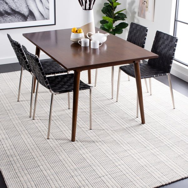 Safavieh Marbella 309 Hand Woven 100% Wool Pile Rug Light Grey / Beige MRB309F-8