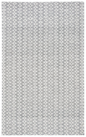 Safavieh Marbella 310 Hand Woven 100% Wool Pile Rug Ivory / Black MRB310A-5