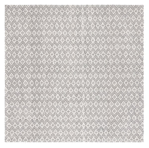 Safavieh Marbella 310 Hand Woven 100% Wool Pile Rug Ivory / Black MRB310A-6SQ