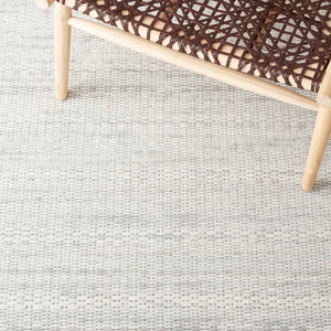 Safavieh Marbella 311 Hand Woven 100% Wool Pile Rug Light Grey MRB311G-5