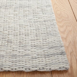Safavieh Marbella 311 Hand Woven 100% Wool Pile Rug Light Grey MRB311G-5