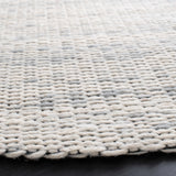 Safavieh Marbella 311 Hand Woven 100% Wool Pile Rug Light Grey MRB311G-6R