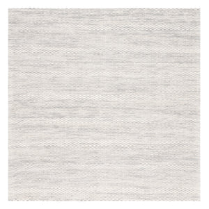 Safavieh Marbella 311 Hand Woven 100% Wool Pile Rug Light Grey MRB311G-6SQ