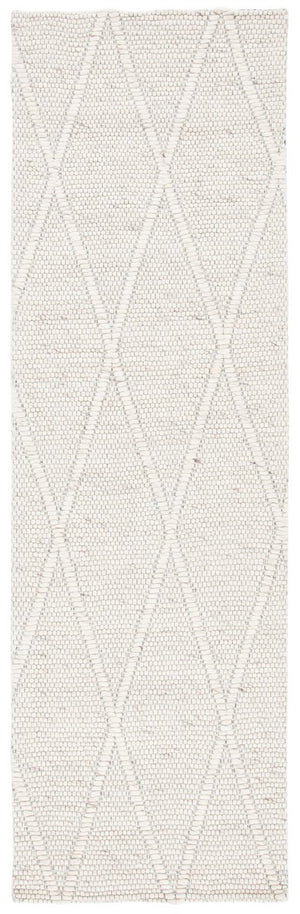 Marbella 524 Contemporary Hand Loomed 80 % Wool 20 % Cotton Rug Ivory